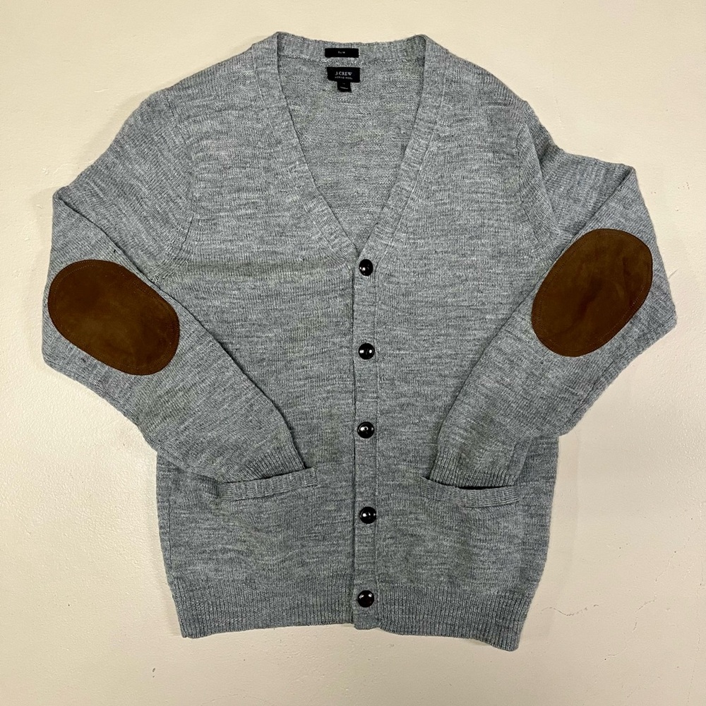 Vintage J. Crew Cardigan 100% Merino Wool